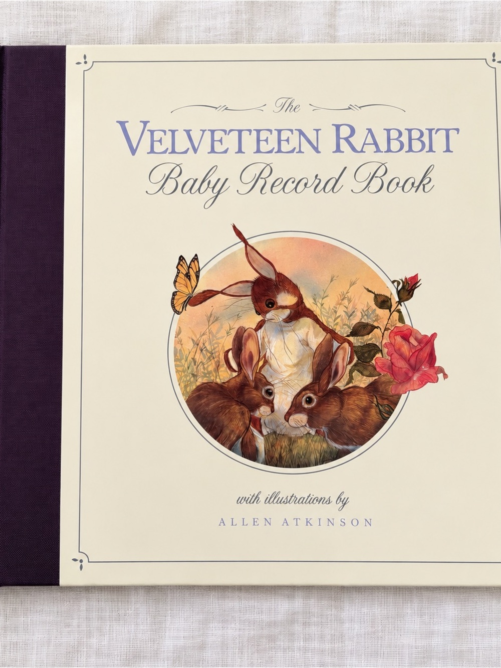Vintage The Velveteen Rabbit Baby Record Book